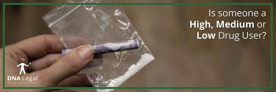 Is someone a High, Medium or Low Drug User?